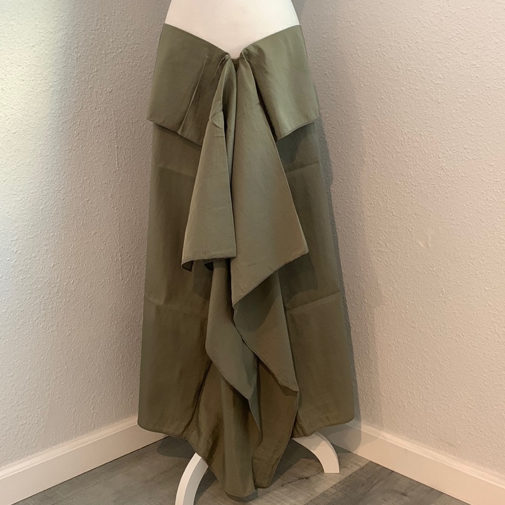 NWT Surrealist asymmetrical front zip long skirt - Picture 1 of 10